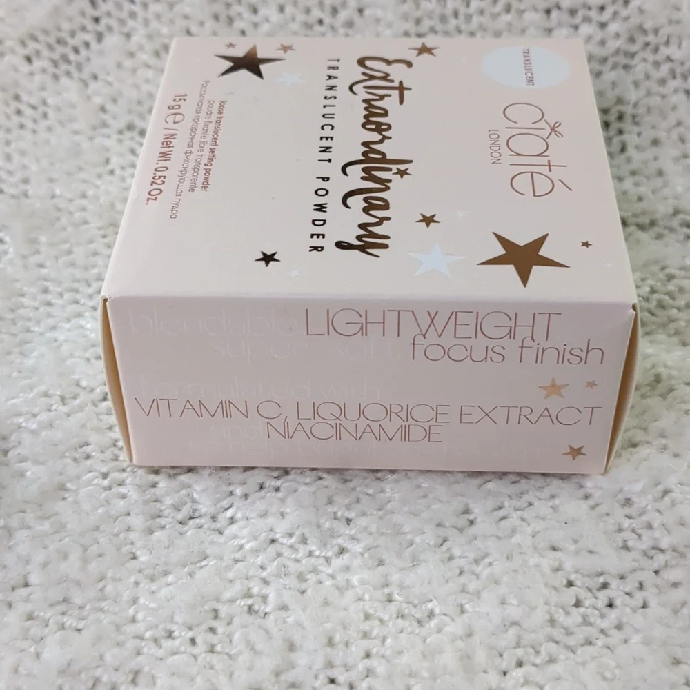 Ciaté Extraordinary Powder in Translucent, 15g/0.52oz